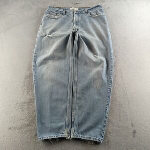 Vintage Y2K Levis Jeans 38x32 (Fits 36x31) Blue Light 560 Baggy Wide Skater